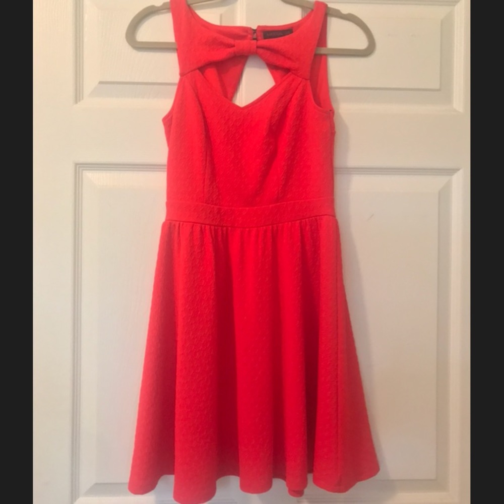 Sleeveless Red Dress